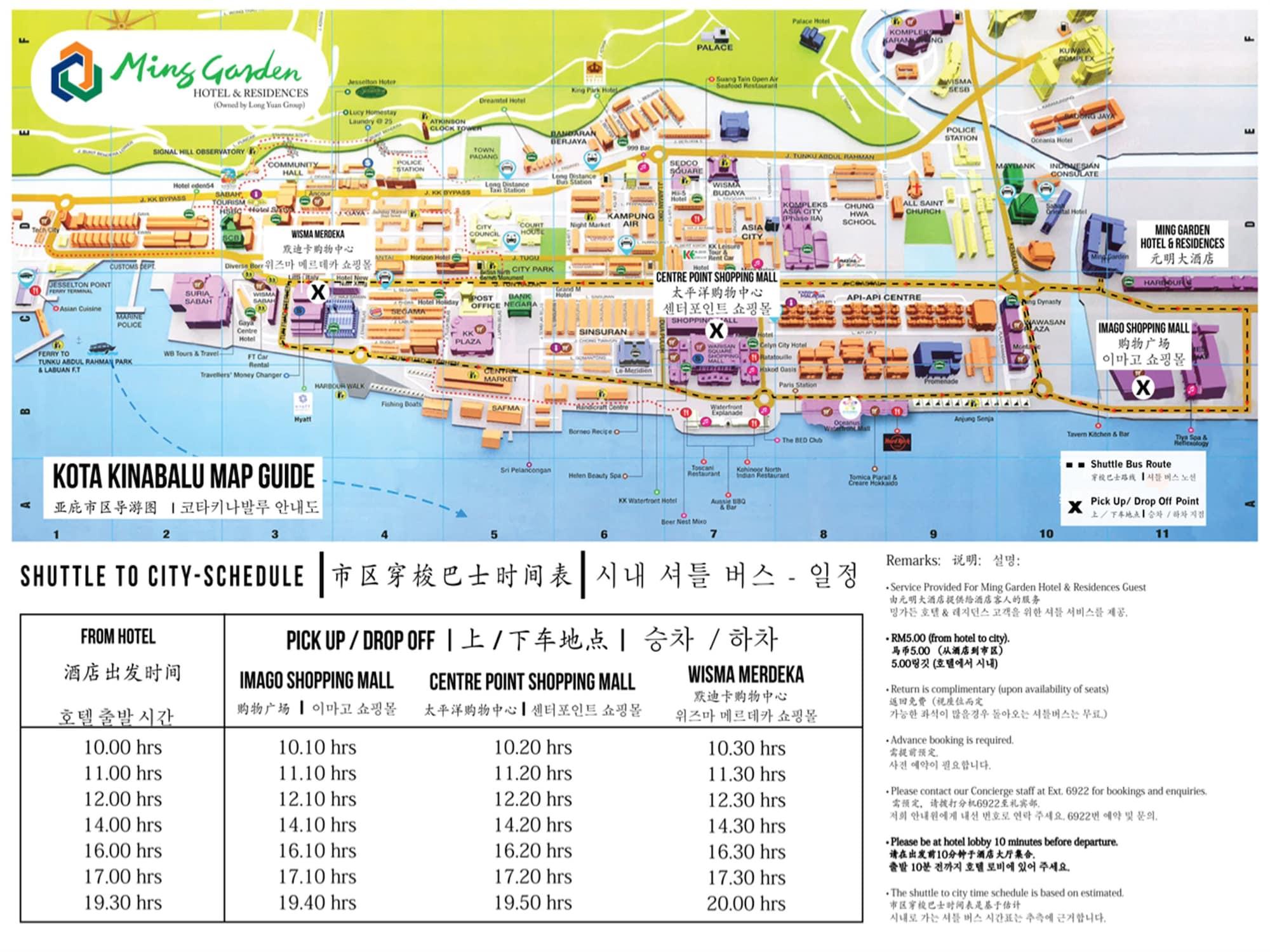 Ming Garden Hotel & Residences Kota Kinabalu Exteriör bild